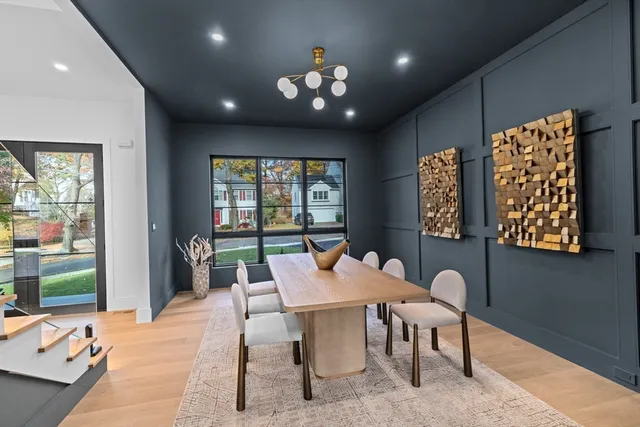 a outdoor space with furniture