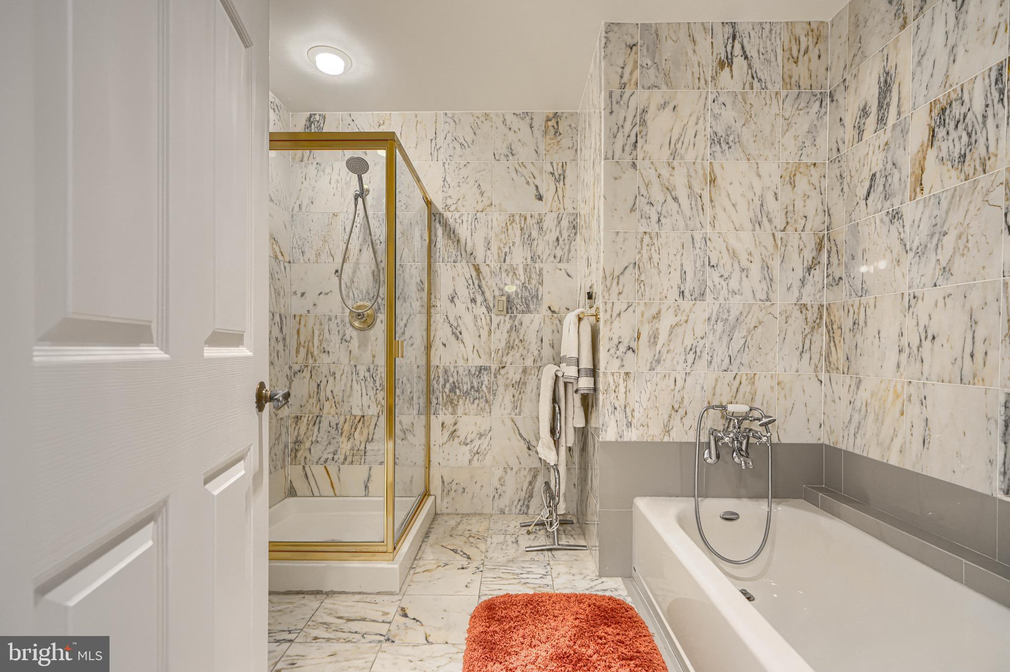 3801 Canterbury Road, Unit 912 Baltimore, MD 21218 - Photo 57 of 79 Primary bath with separate bath and shower