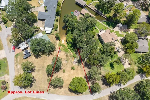 an aerial view of residential house with outdoor space