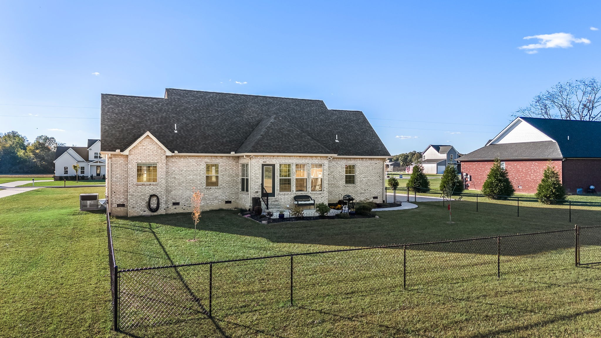 1176 Norton Road Manchester, TN 37355 - Photo 34 of 45 a aerial view of a house with garden