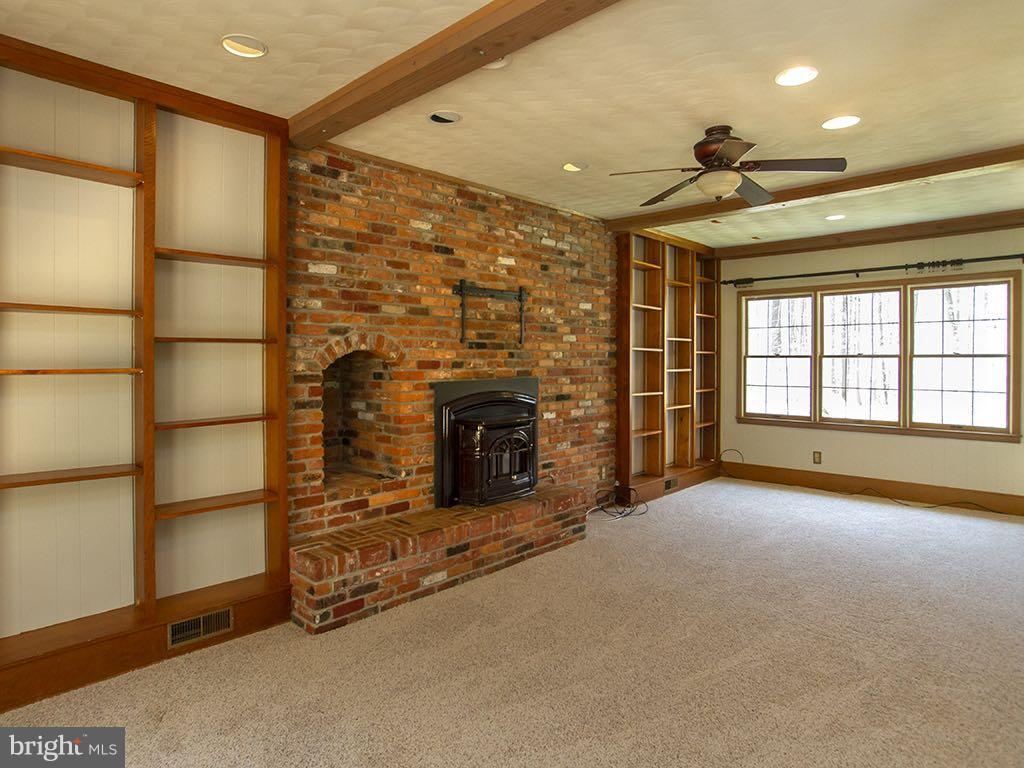 17207 Wesley Chapel Road Monkton, MD 21111 - Photo 17 of 30 Built-ins and full brick fireplace