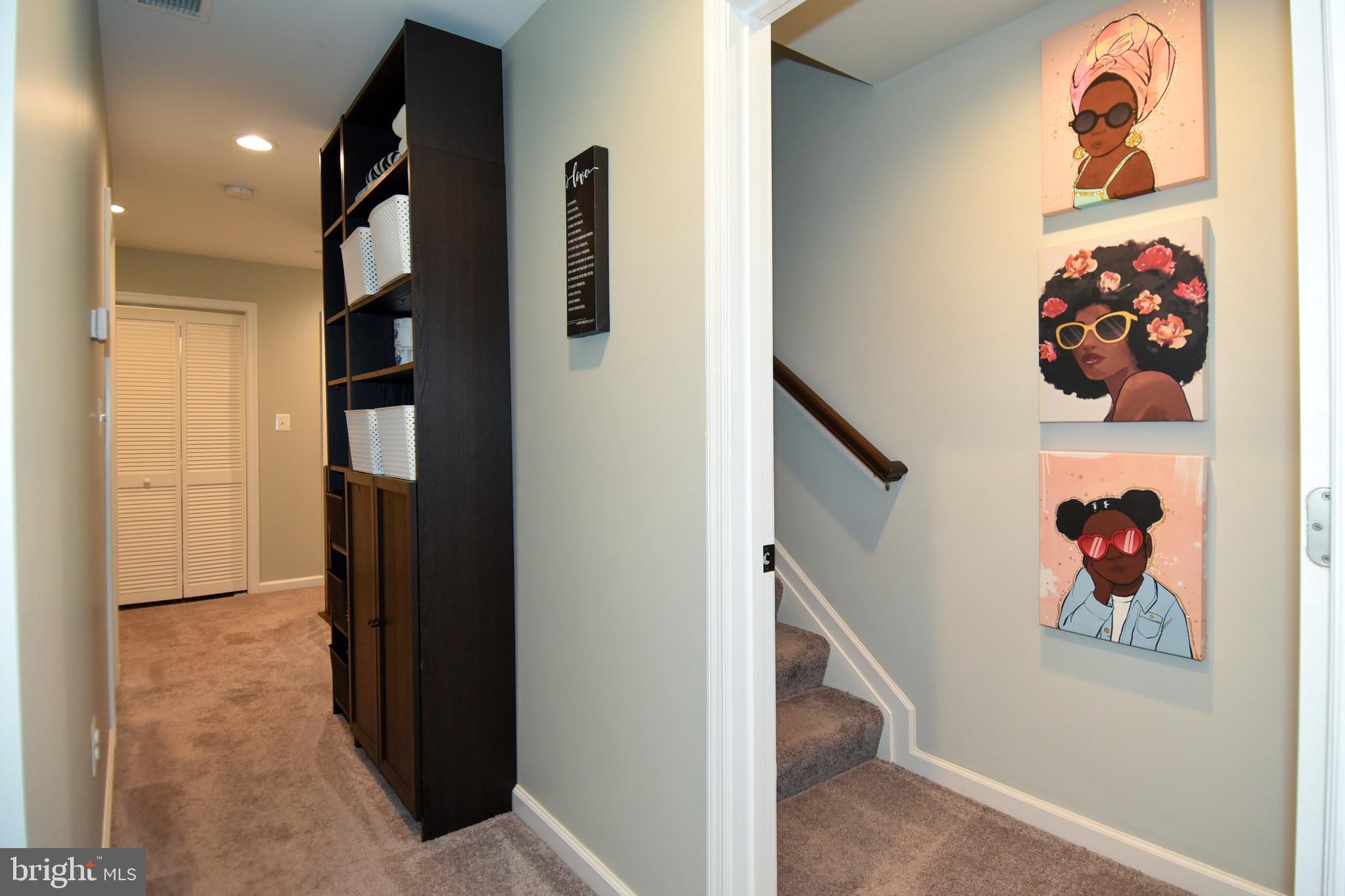 368 Winmeyer Avenue Odenton, MD 21113 - Photo 37 of 54 UPPER LEVEL 1 HALLWAY & ENTRANCE TO UPPER LEV 2