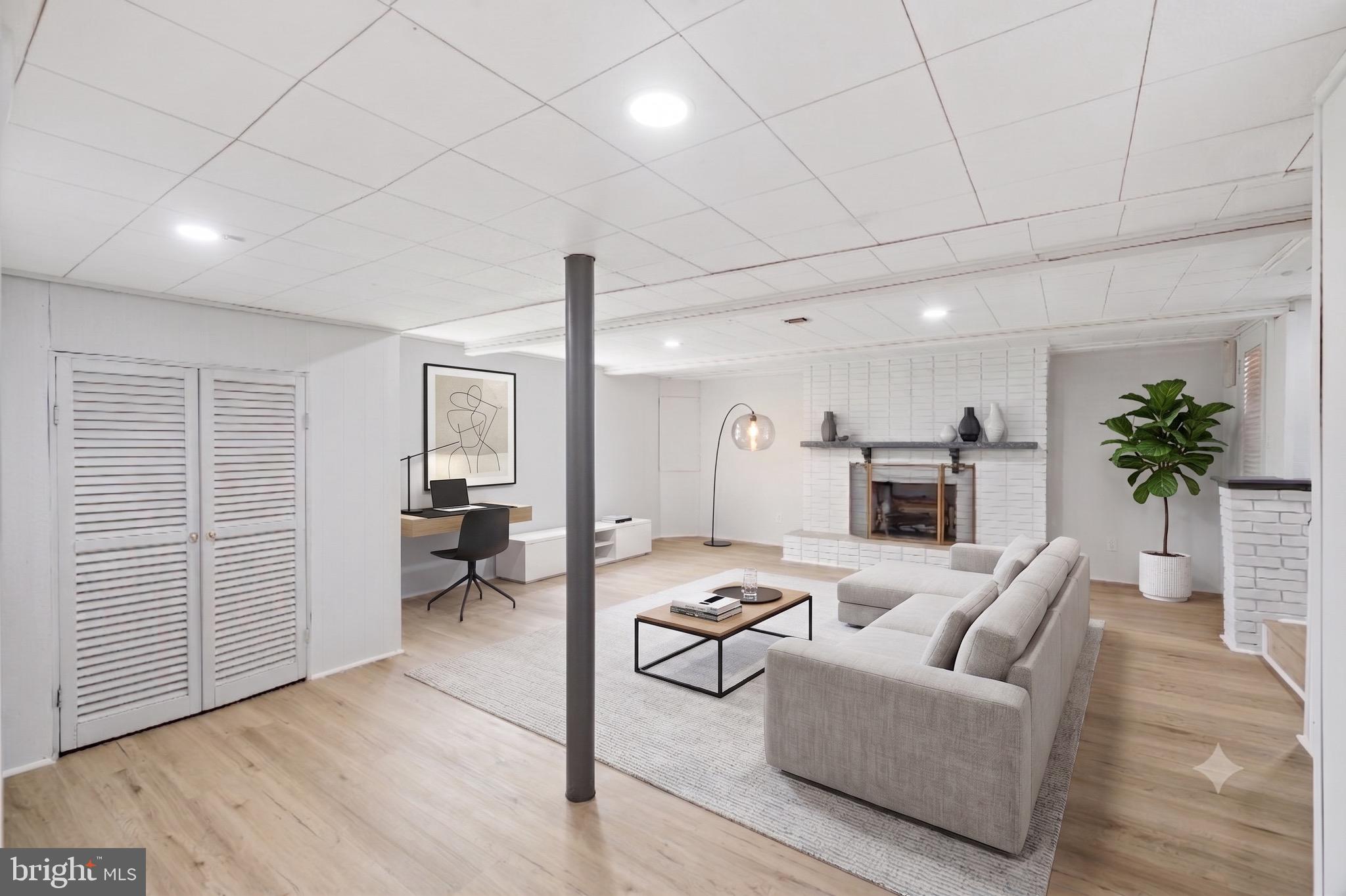 1305 Brixton Road Baltimore, MD 21239 - Photo 10 of 41 virtual staged lower level