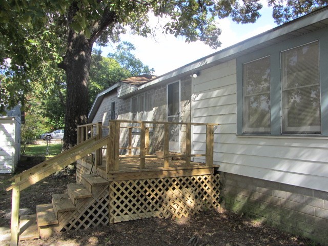 3002 Montgomery Road Huntsville, TX 77340 - Photo 23 of 27 back deck of home