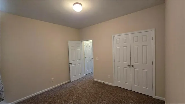 a backyard of a house