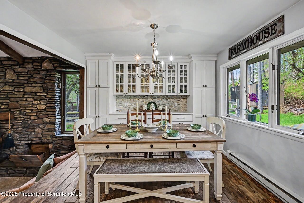 719 Scott Road Clarks Summit, PA 18411 - Photo 7 of 51 a view of a dining room with furniture window and outside view