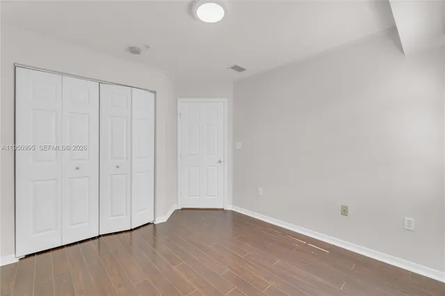 wooden floor in an empty room