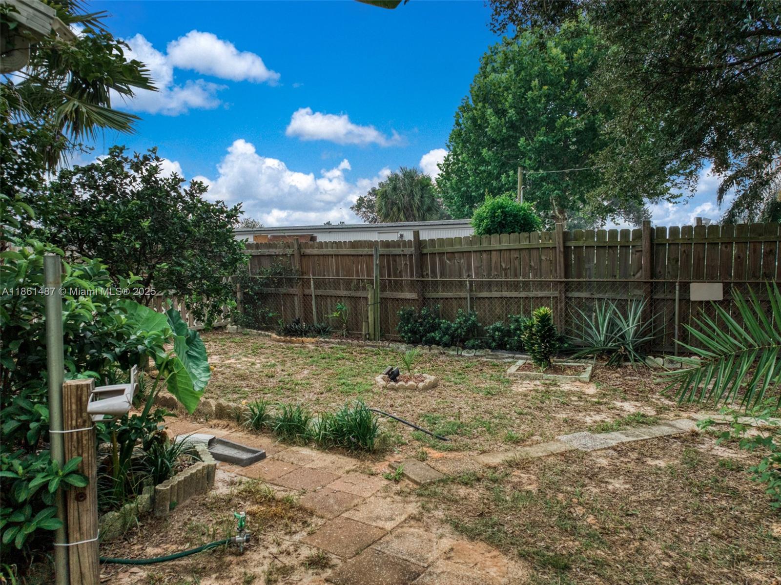 1145 Bluejay Road Wauchula, FL 33873 - Photo 31 of 42 a view of a backyard with plants and trees