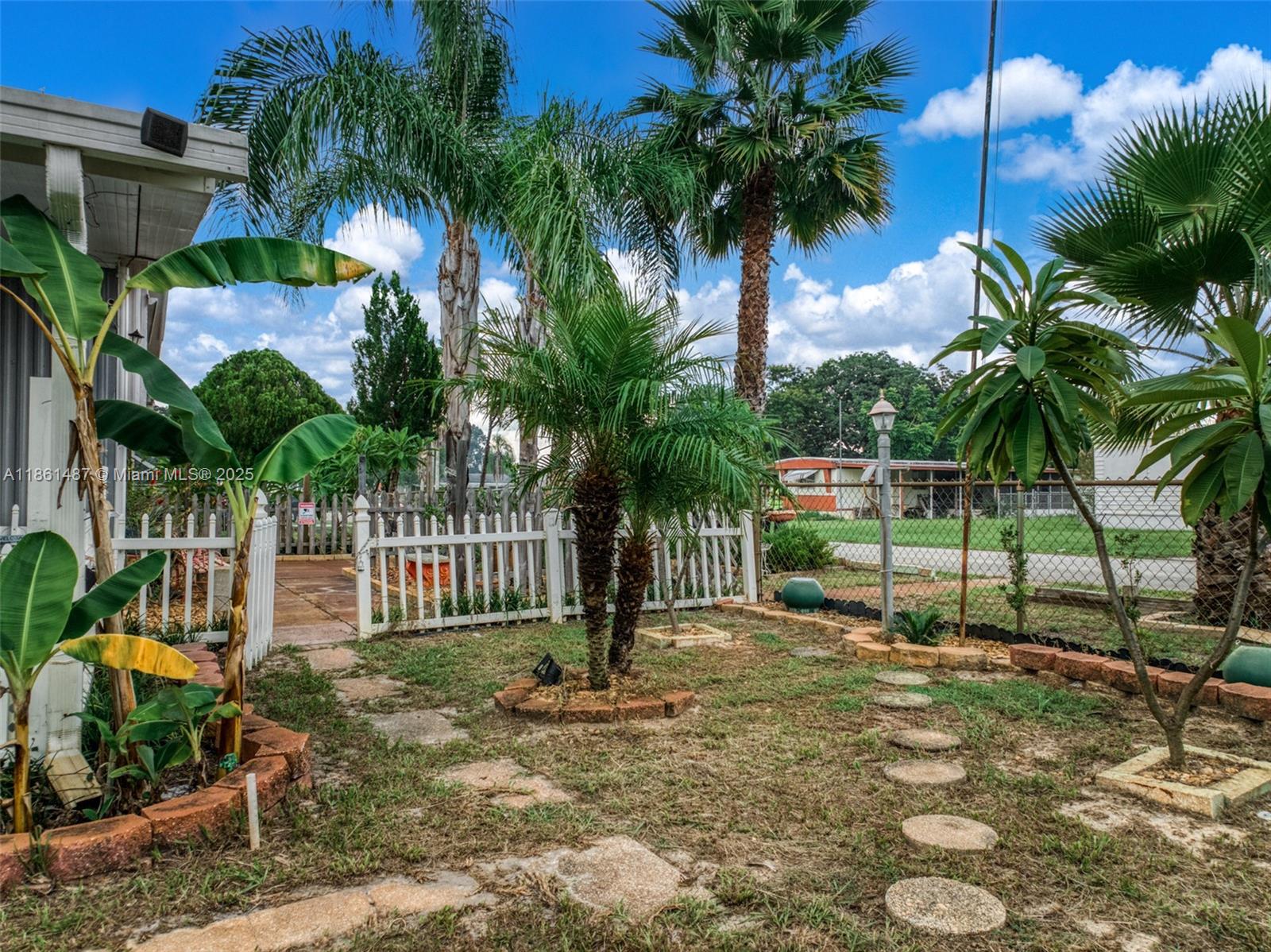 1145 Bluejay Road Wauchula, FL 33873 - Photo 32 of 42 a view of a yard with palm trees