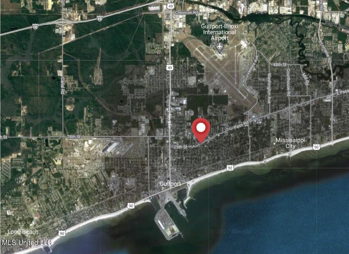 1503 Pass Road Gulfport, MS 39501 - Photo 4 of 9 Zoomed_Aerial
