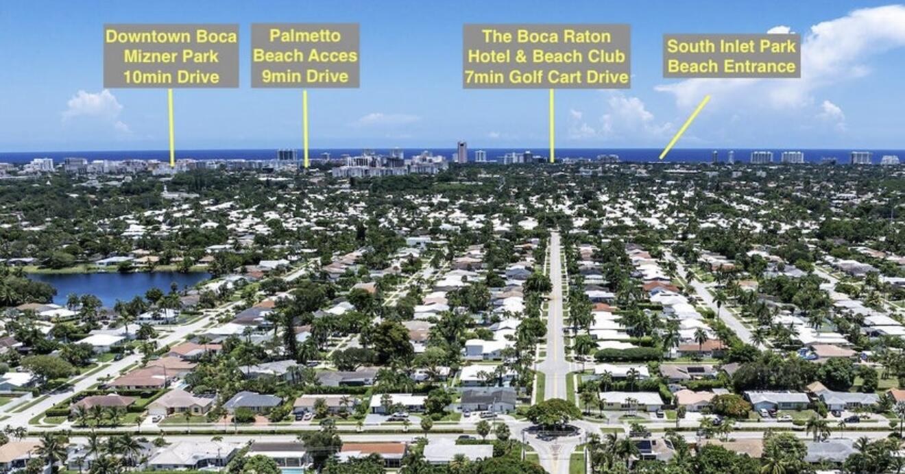 957 Southwest 12th Street Boca Raton, FL 33486 - Photo 64 of 65 Aerial Lifestyle