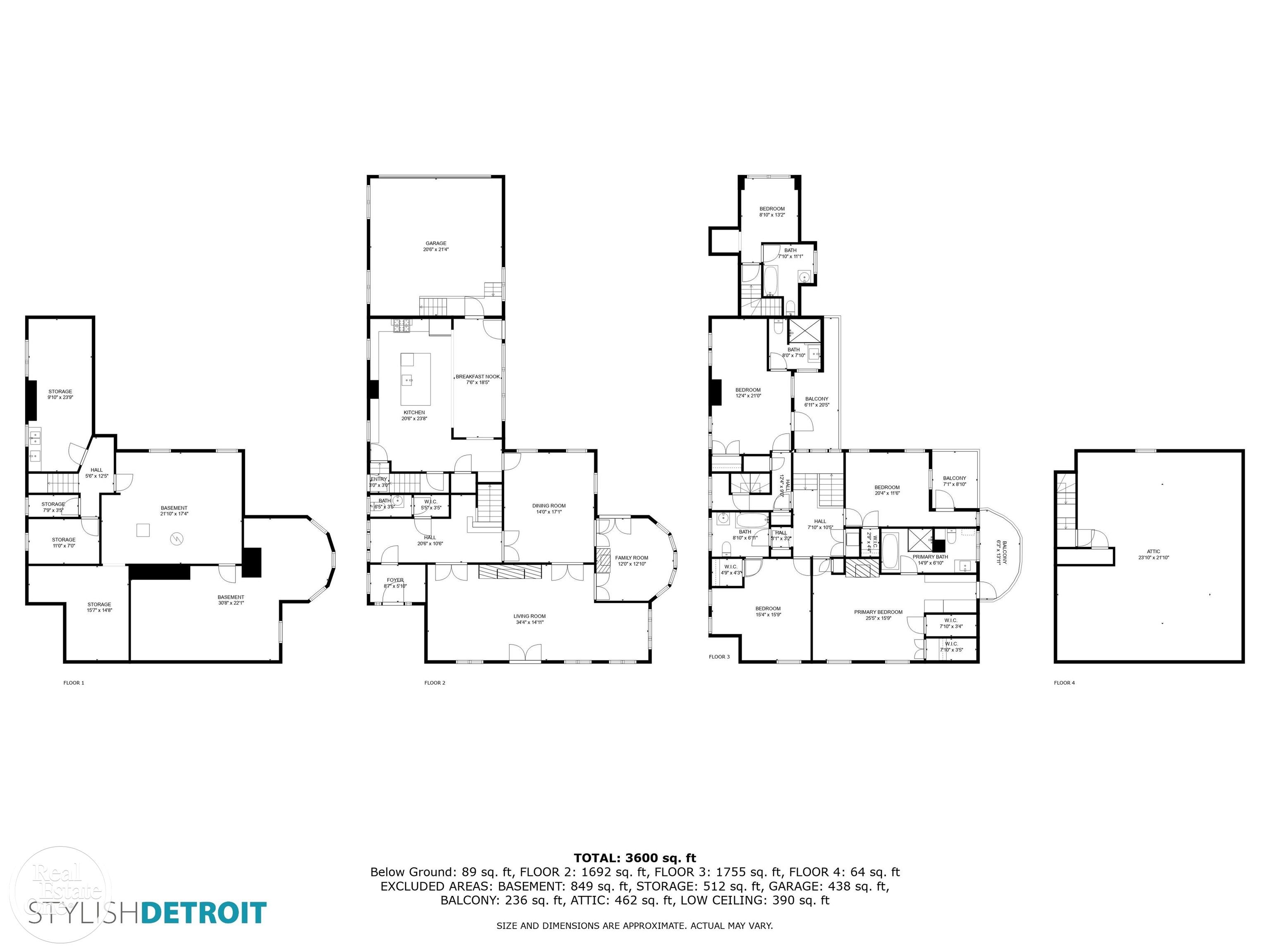 1046 Yorkshire Road Grosse Pointe, MI 48230 - Photo 47 of 47 All Floorplans