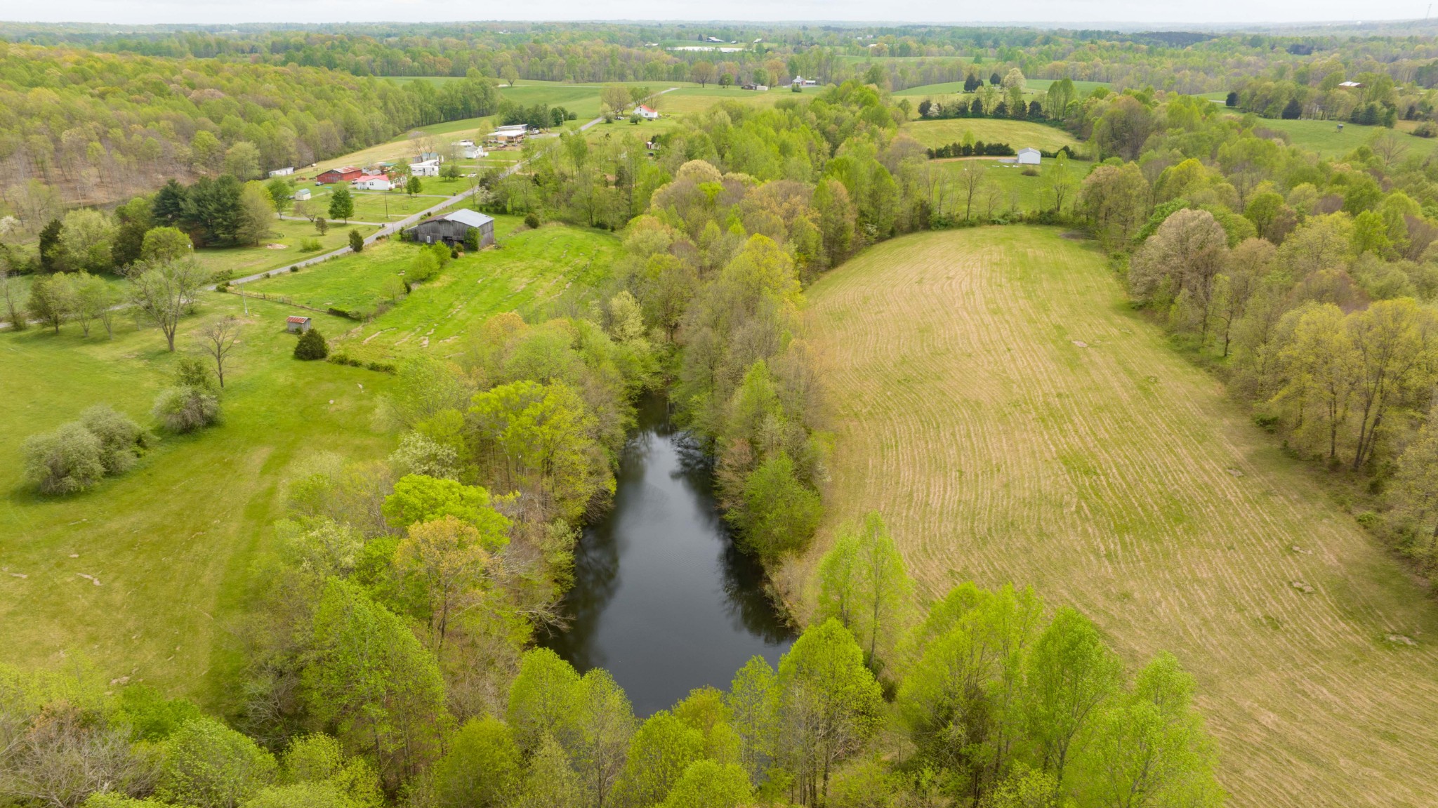 0 Powell Road Red Boiling Springs, TN 37150 - Photo 21 of 69 an aerial view of residential houses with outdoor space