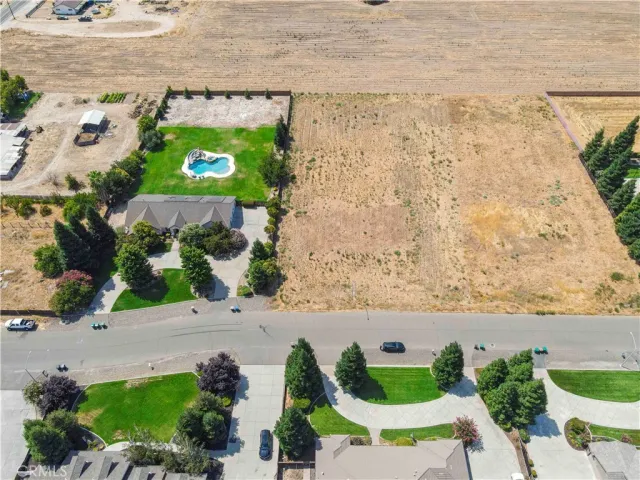 an aerial view of ocean with residential house space