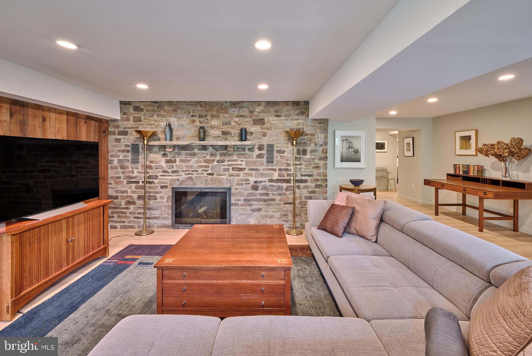 2952 Comfort Road New Hope, PA 18938 - Photo 31 of 46 Lower Level/Gas Fireplace