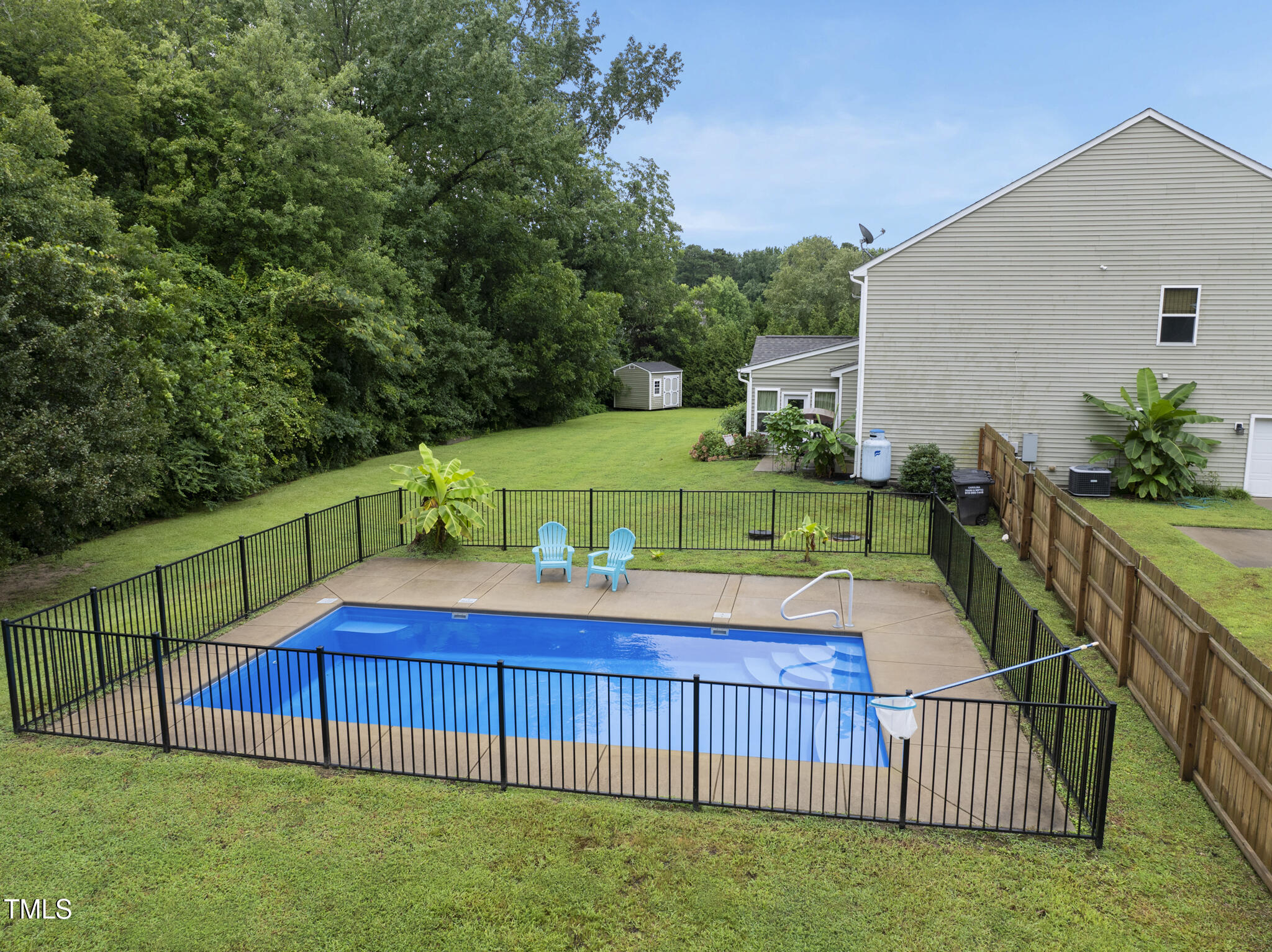728 Spruce Meadows Lane Willow Spring, NC 27592 - Photo 38 of 45 a view of outdoor space and yard