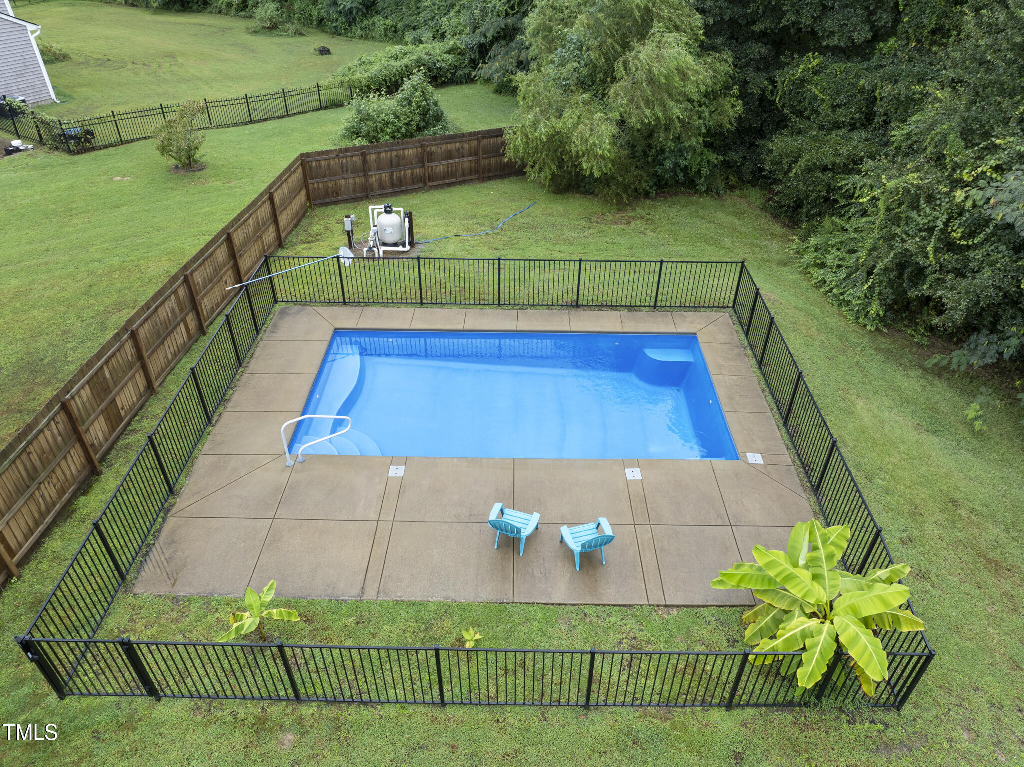 728 Spruce Meadows Lane Willow Spring, NC 27592 - Photo 4 of 45 a view of a tennis court