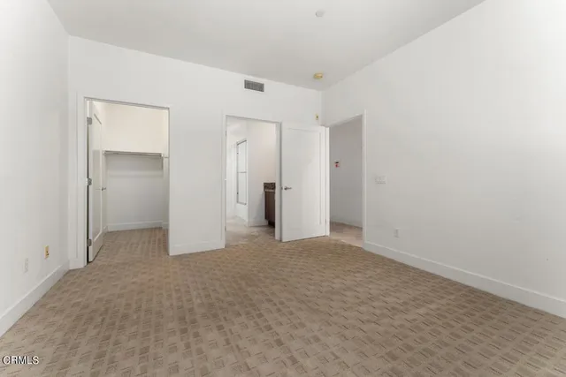 a view of empty room