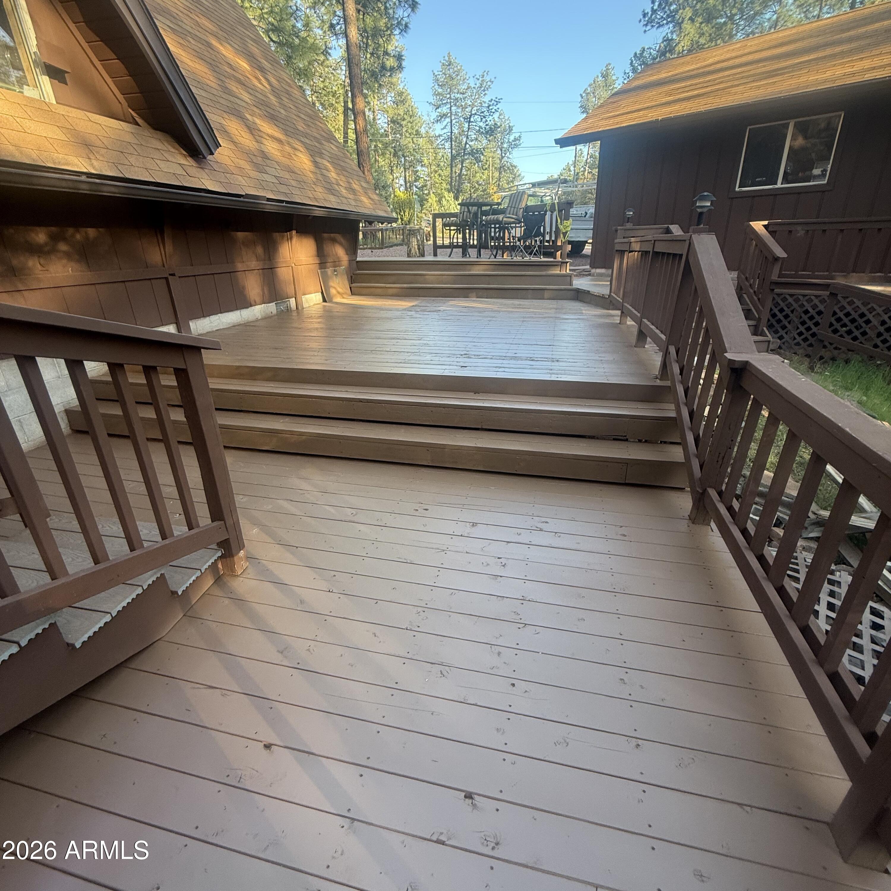 8884 Tonto Rim Drive Pine, AZ 85544 - Photo 11 of 43 a view of street along with wooden stairs