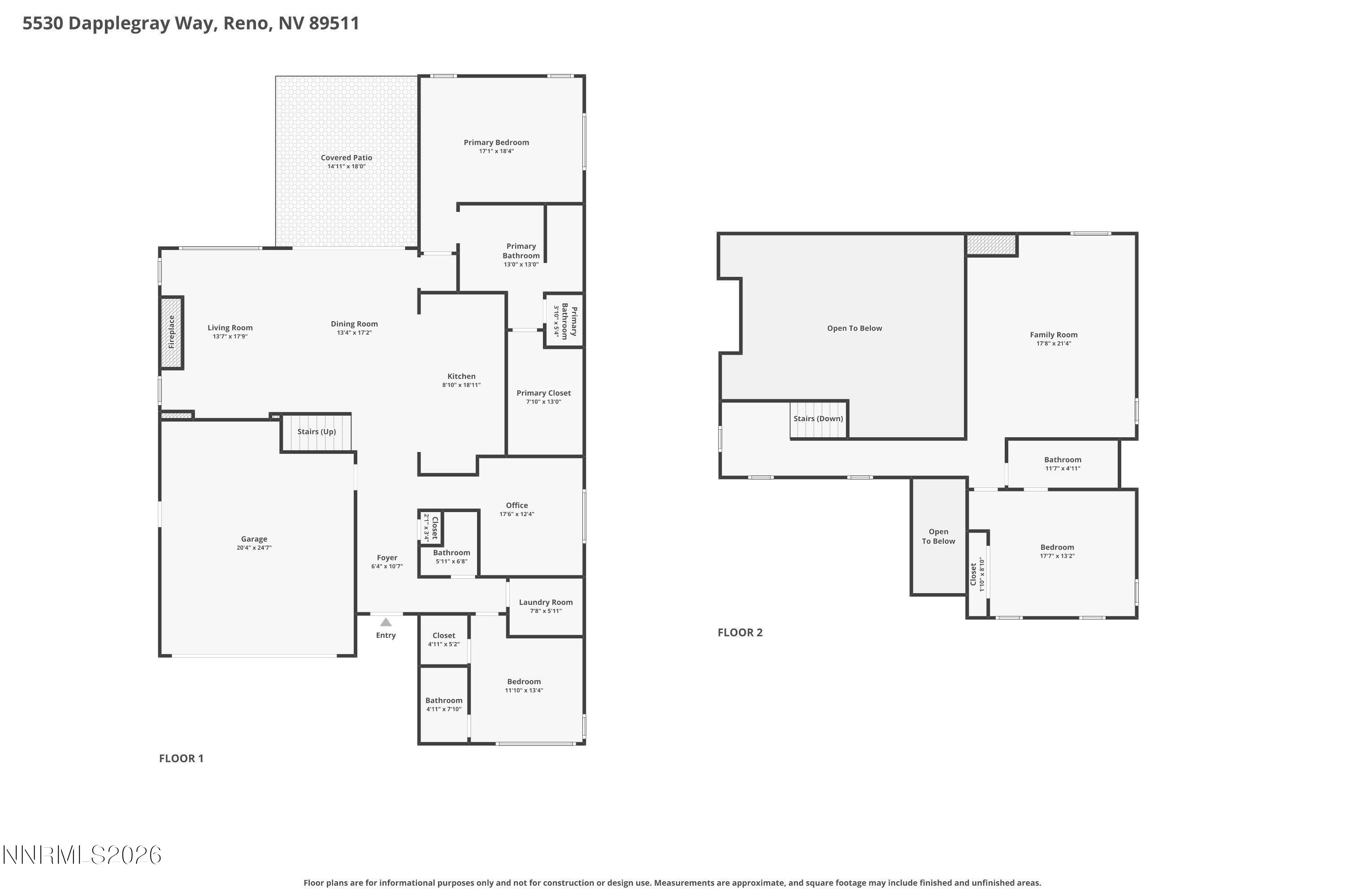 5530 Dapplegray Way Reno, NV 89511 - Photo 57 of 57 Combined