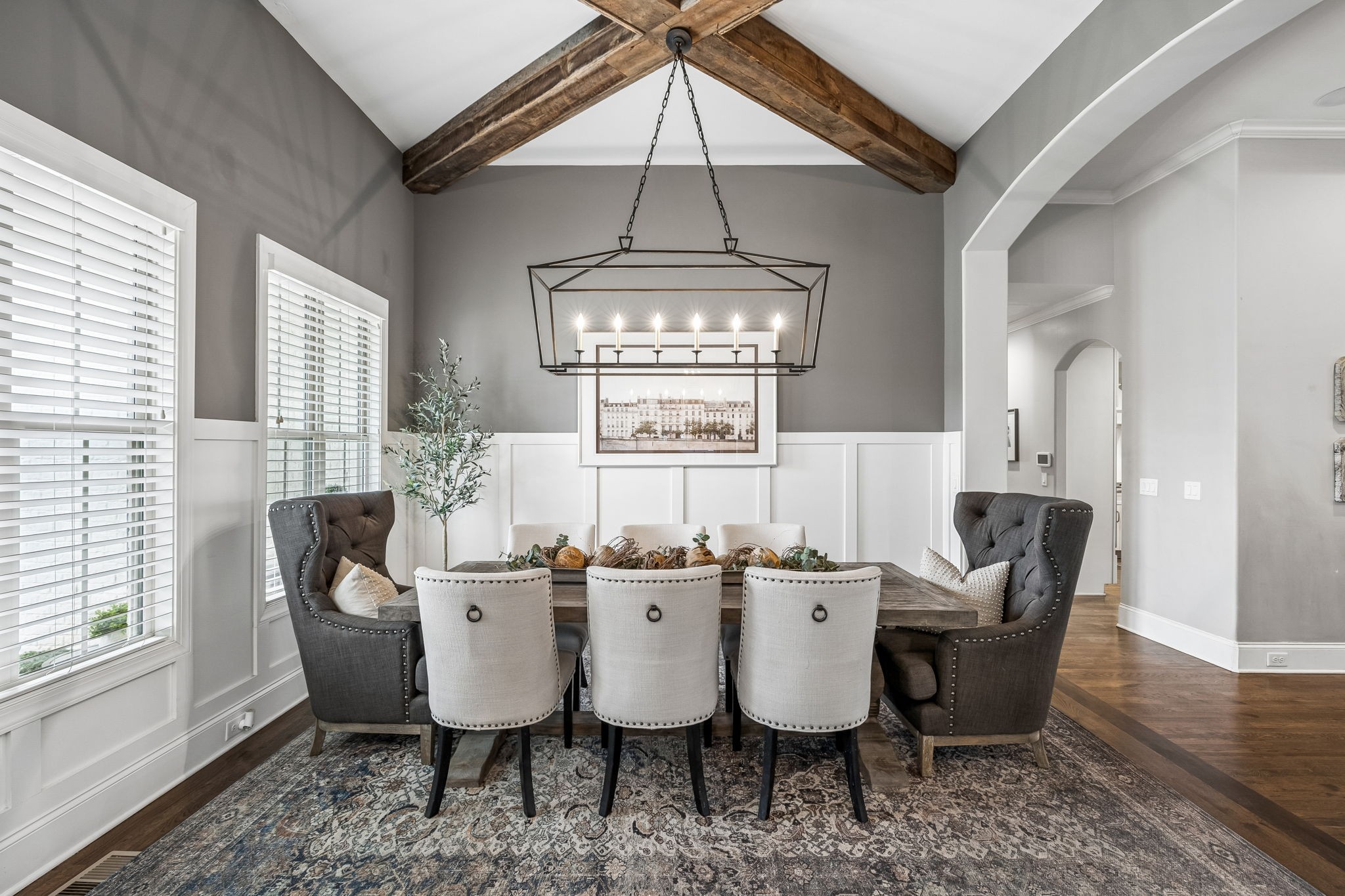 4035 Old Light Circle Arrington, TN 37014 - Photo 12 of 62 a view of a dining room with furniture window and wooden floor