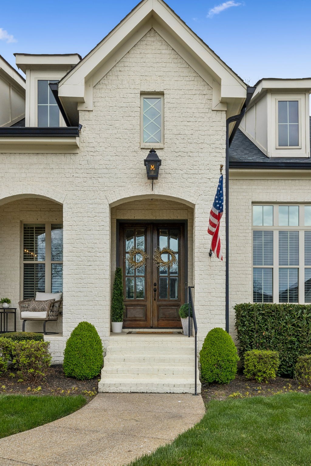4035 Old Light Circle Arrington, TN 37014 - Photo 2 of 62 a front view of a house with garden