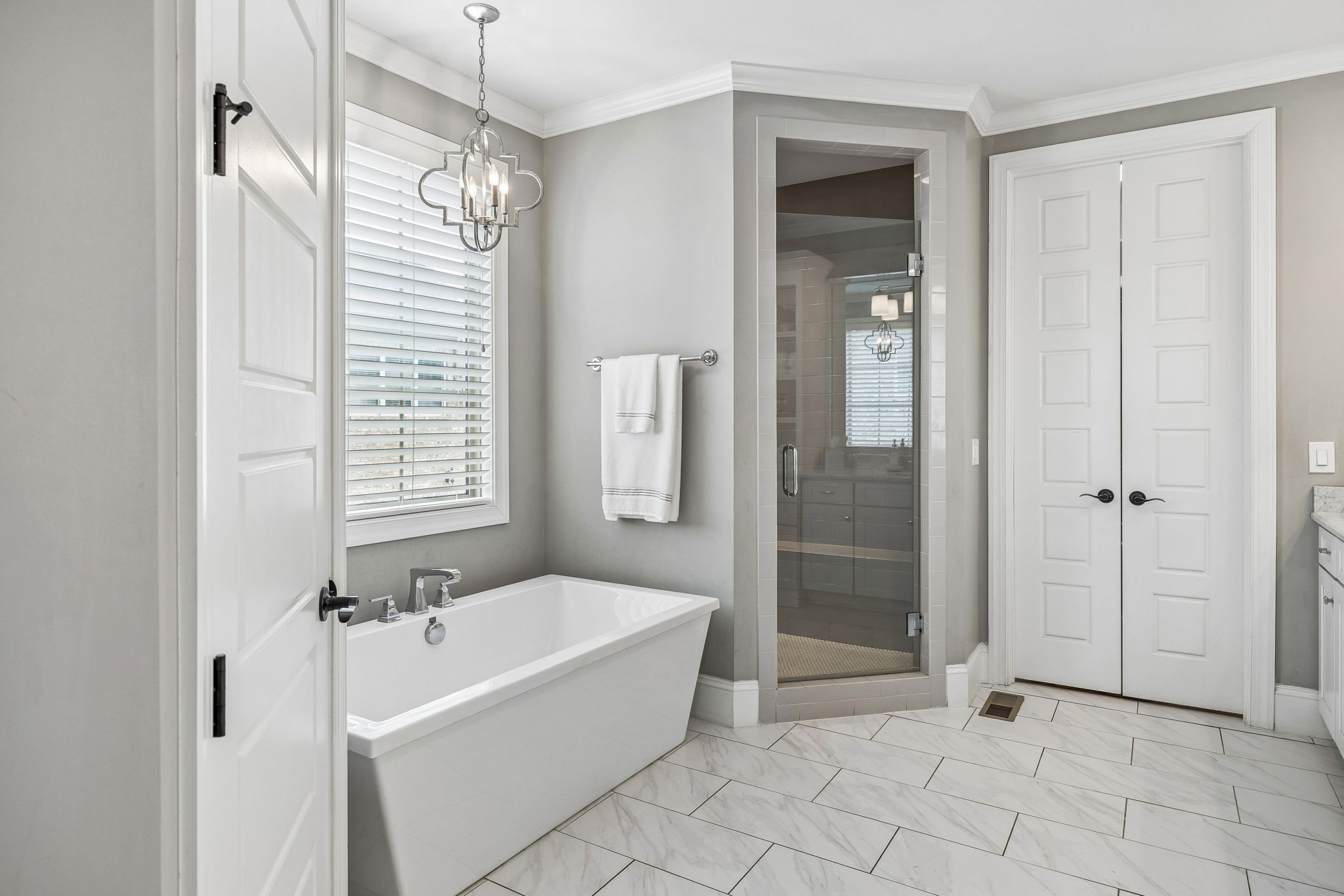 4035 Old Light Circle Arrington, TN 37014 - Photo 37 of 62 a bathroom with a bathtub and shower