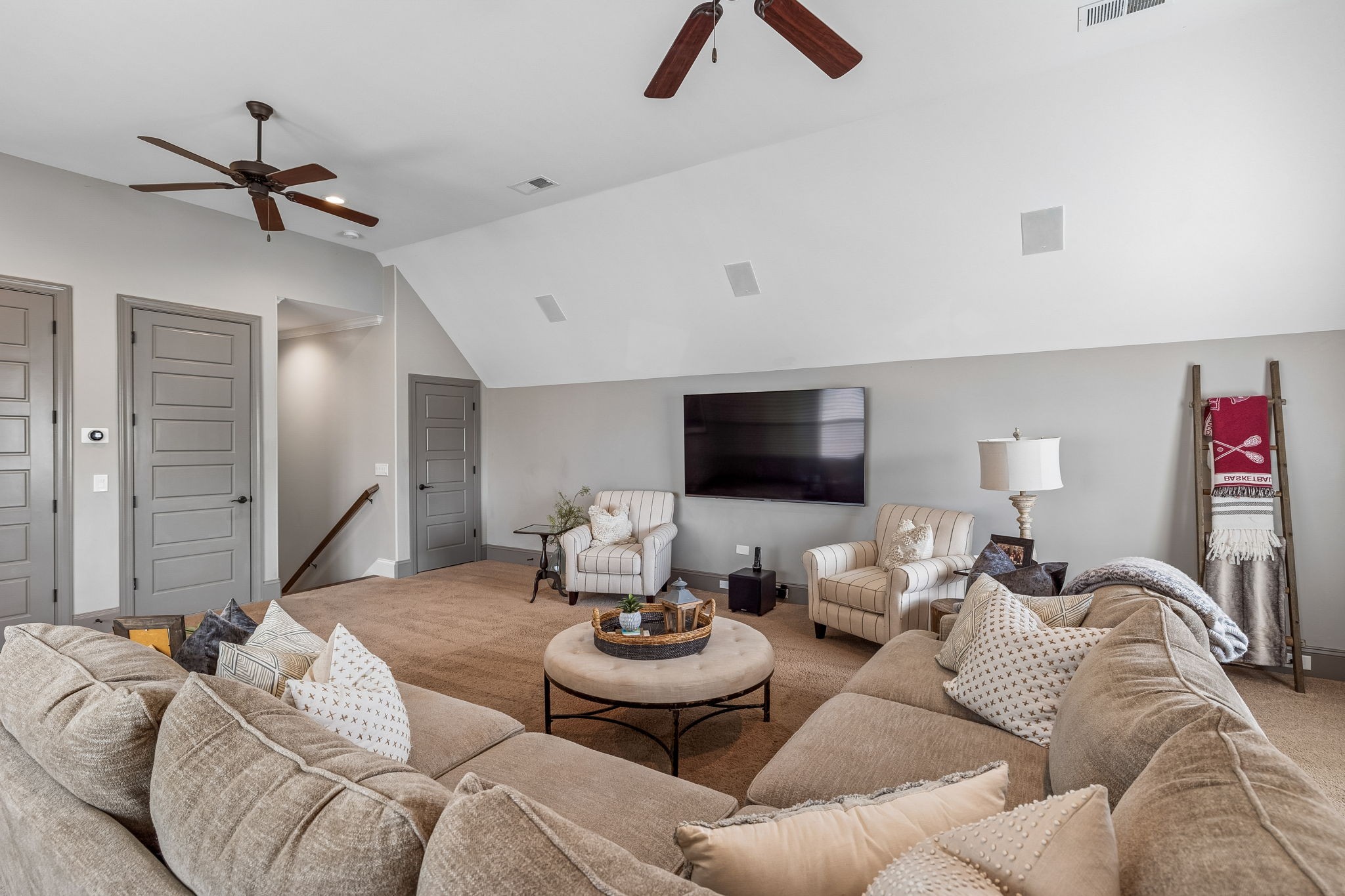 4035 Old Light Circle Arrington, TN 37014 - Photo 46 of 62 a living room with furniture and a flat screen tv