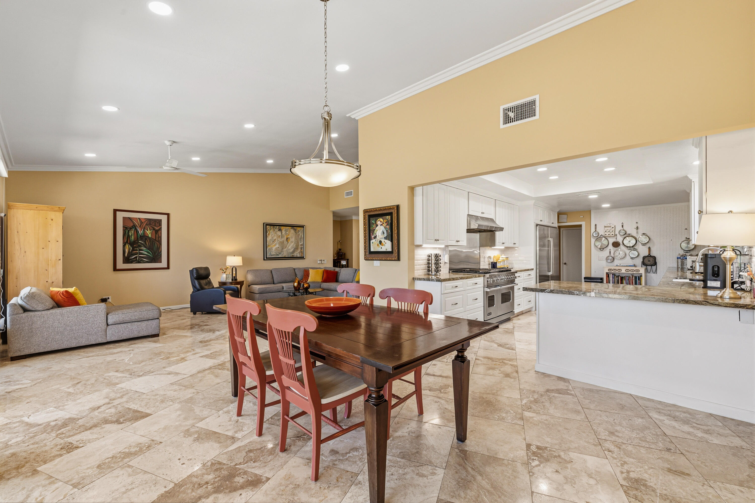 44828 Oro Grande Circle Indian Wells, CA 92210 - Photo 25 of 59 a view of a dining area with furniture