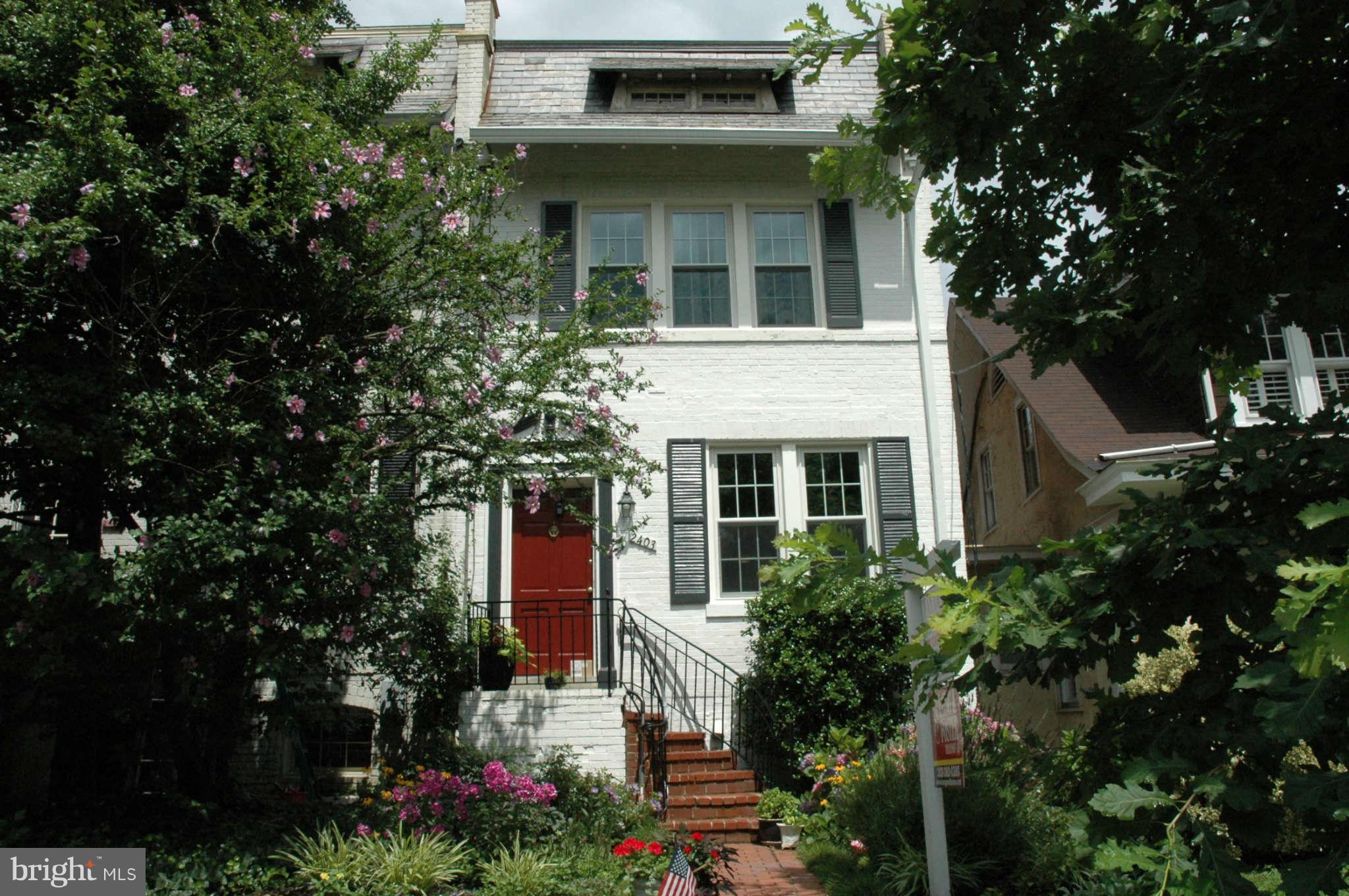 2403 Tunlaw Road Northwest Washington, DC 20007 - Photo 1 of 23 Exterior Front