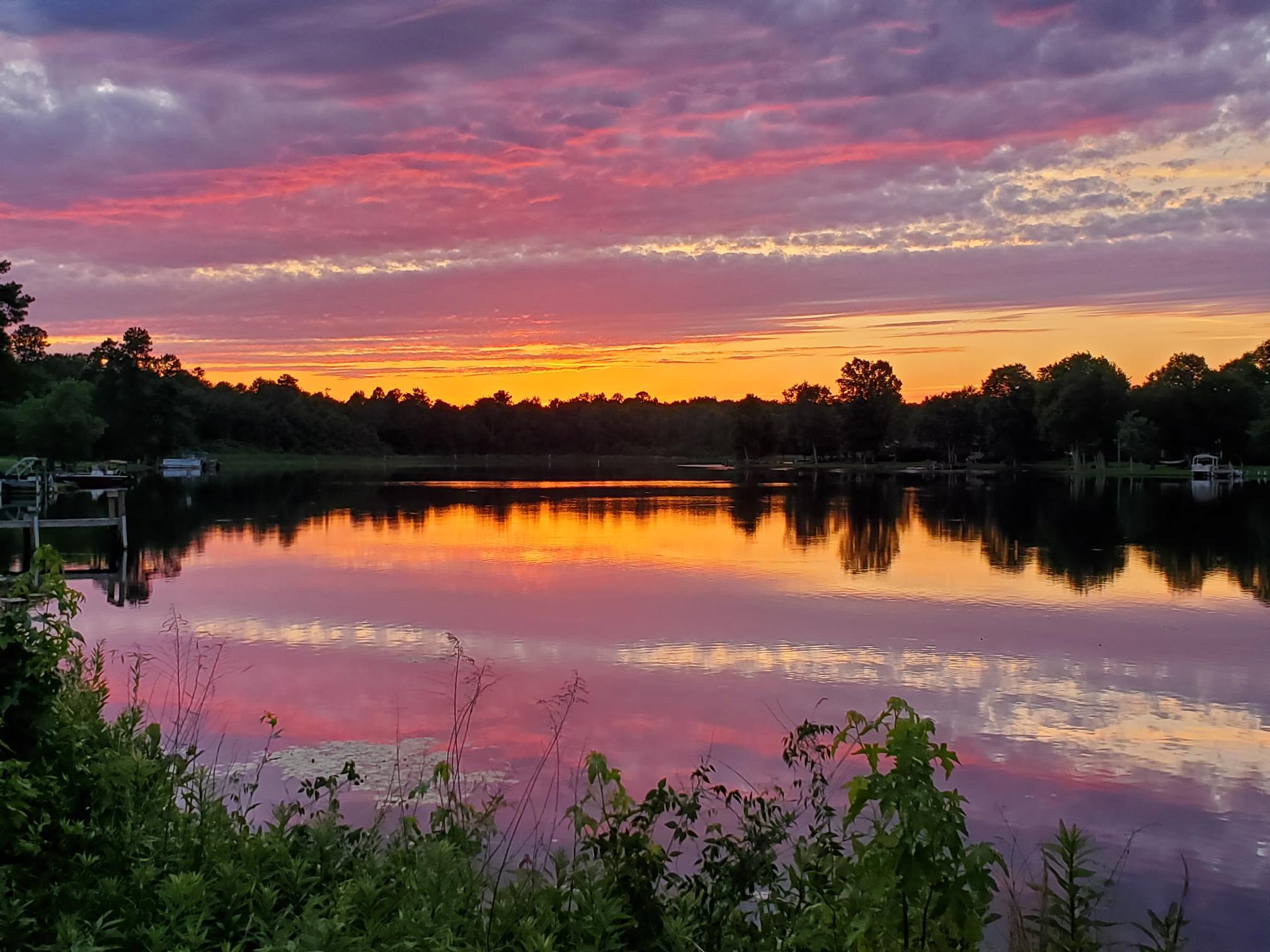 264 Ridge Lake Drive Manning, SC 29102 - Photo 21 of 21 LAKE ARBU SUNSET