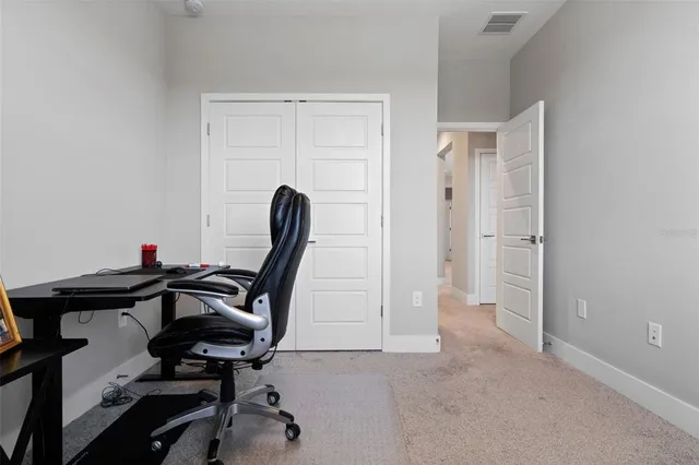 a view of workspace with furniture