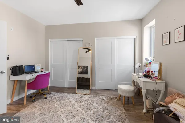 a room with furniture and a couch