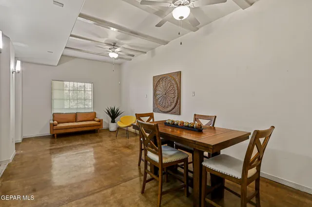a view of a livingroom with furniture