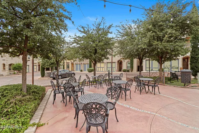 a view of a building with a street