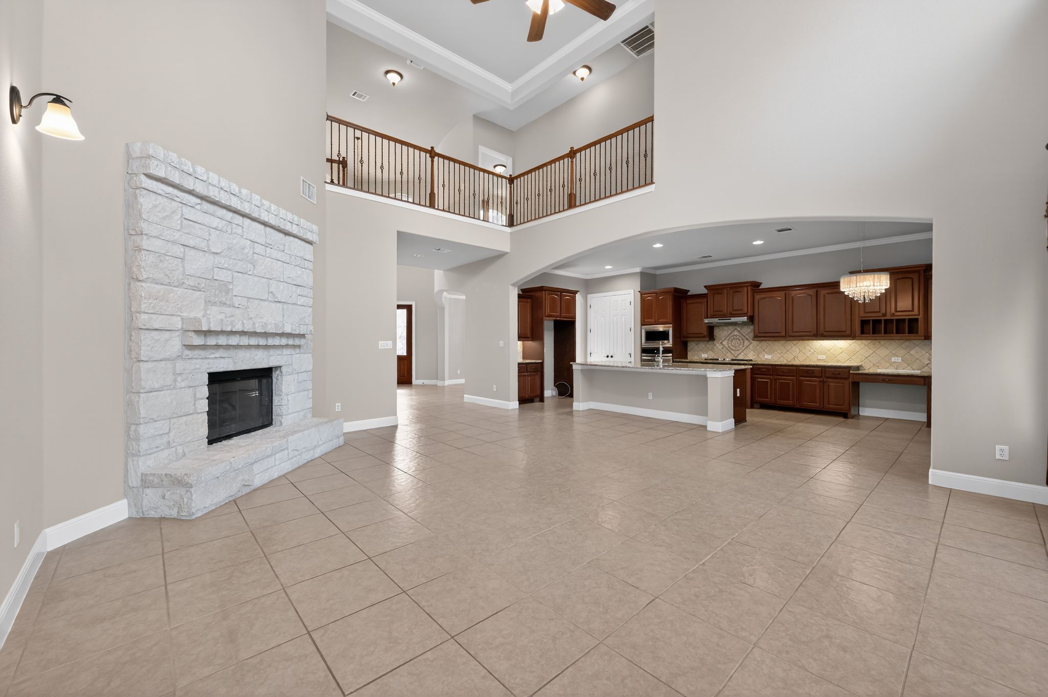 3903 Remington Road Cedar Park, TX 78613 - Photo 9 of 40 a view of an empty room and fire place
