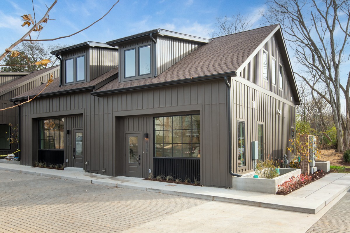 a view of a house with a outdoor space