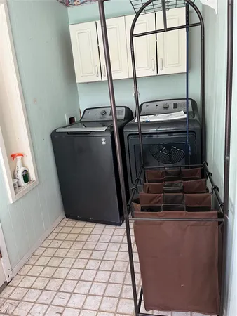 a view of storage and utility room