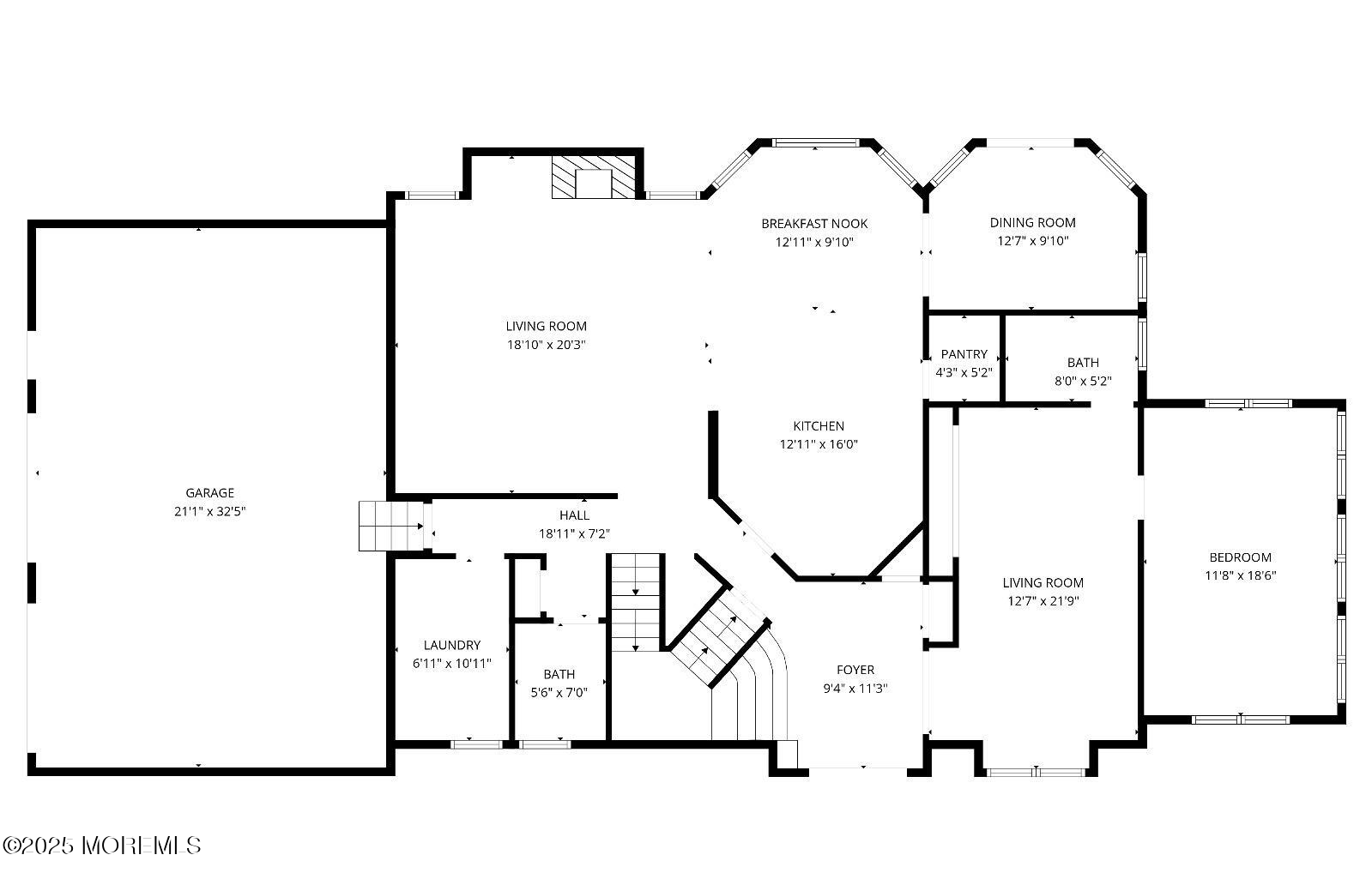 2 Woods Edge Drive Jackson, NJ 08527 - Photo 41 of 43 a picture of a floor plan