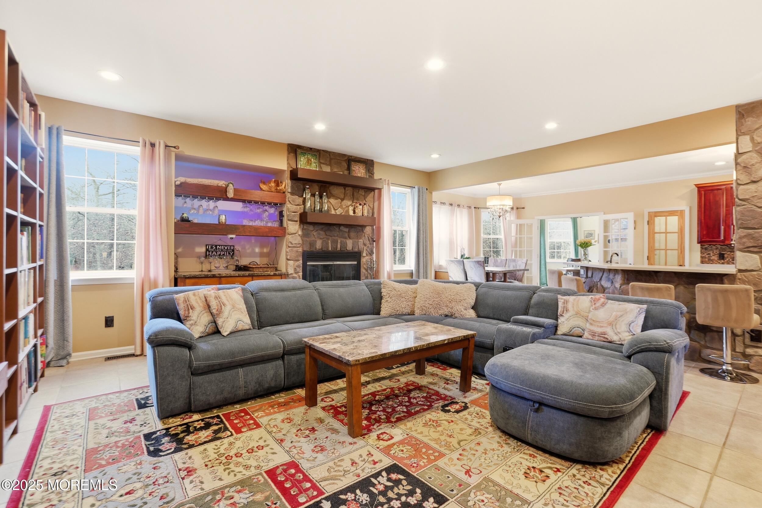 2 Woods Edge Drive Jackson, NJ 08527 - Photo 6 of 43 a living room with furniture and a large window