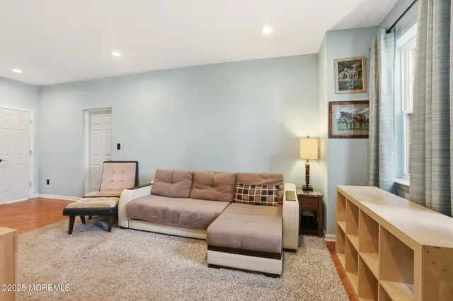 a bedroom with furniture and a couch