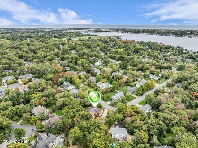 a view of a yard with an outdoor space