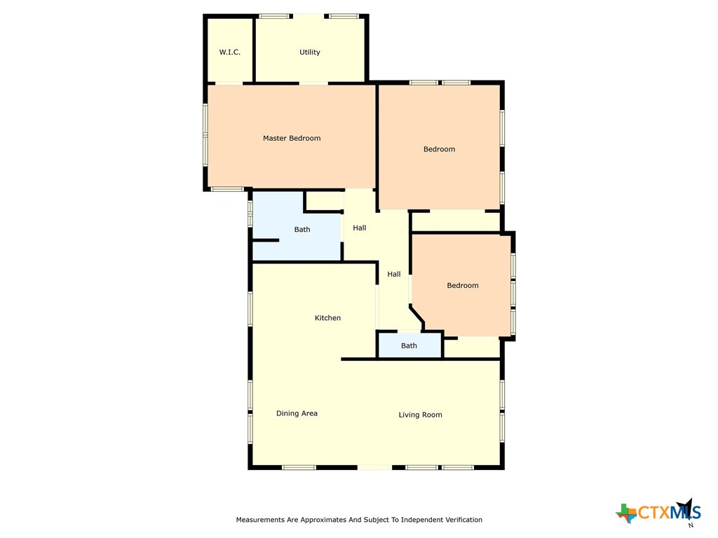 407 East 7th Street Cameron, TX 76520 - Photo 43 of 43 a picture of floor plan