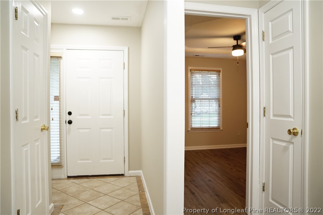 2940 Bakers Mill Road Fayetteville, NC 28306 - Photo 32 of 46 a view of a bathroom from a hallway