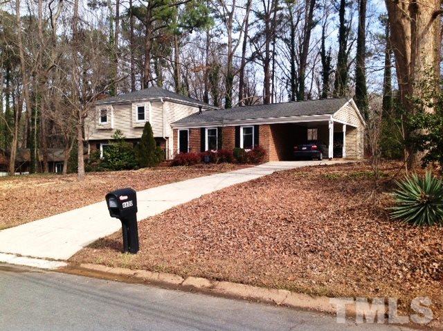 6600 King Lawrence Road Raleigh, NC 27607 - Photo 1 of 25 a front view of a house with a yard