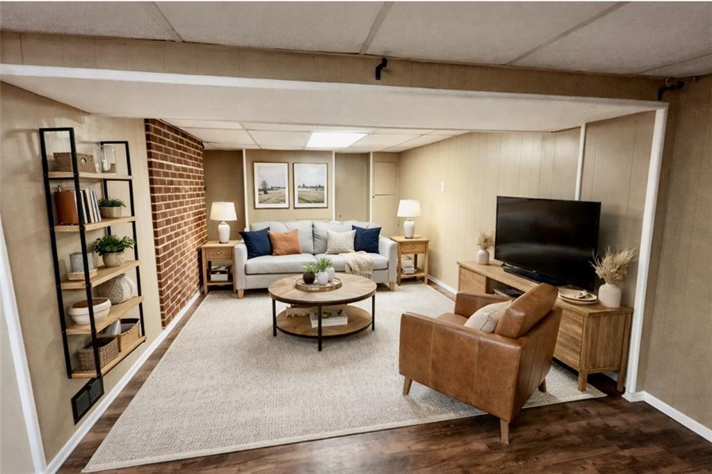 113 Memorial Street Dunbar, PA 15431 - Photo 41 of 42 a living room with furniture and a flat screen tv