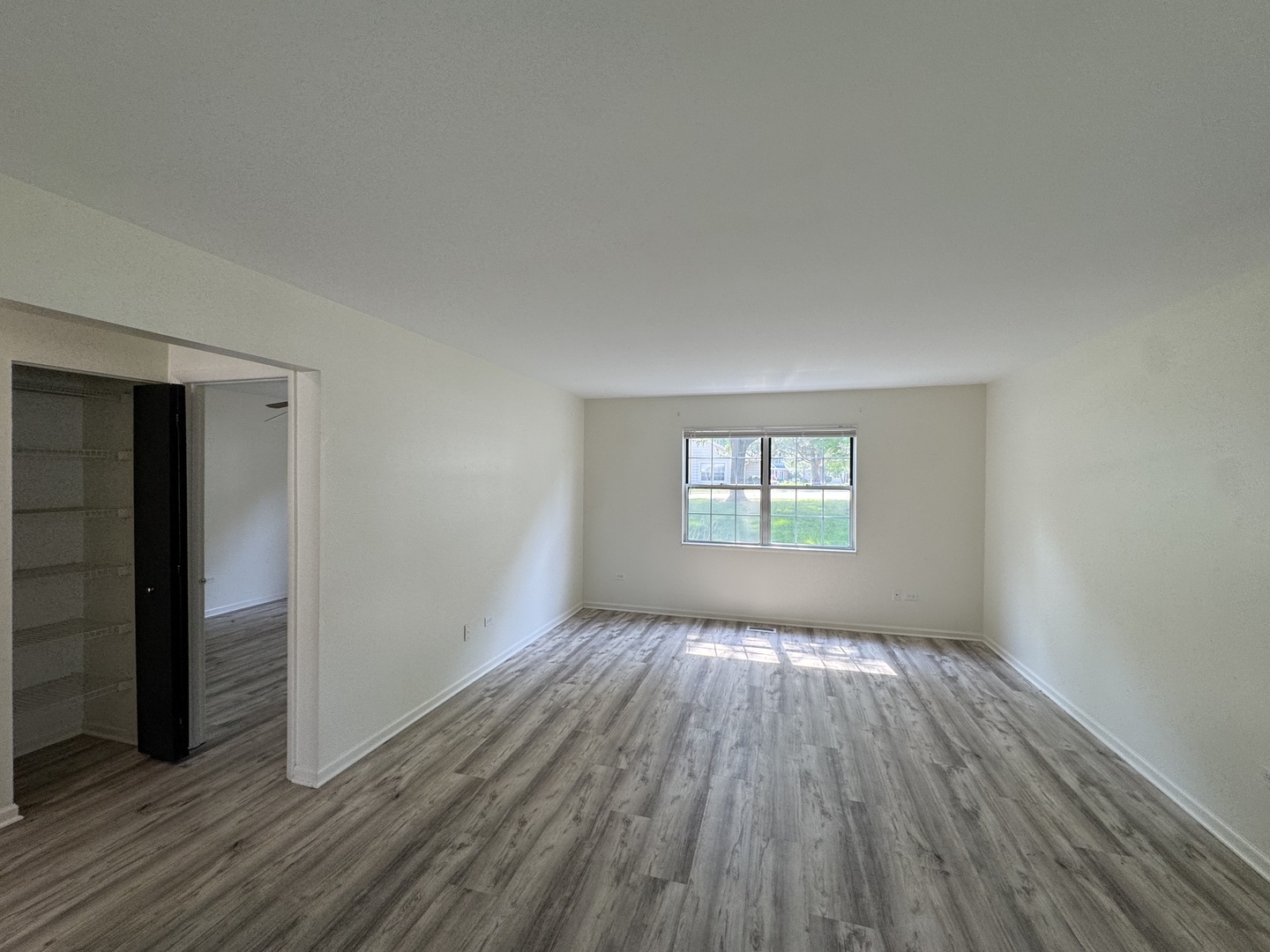 458 North Lake Shore Drive Palatine, IL 60067 - Photo 17 of 25 an empty room with wooden floor closet and windows
