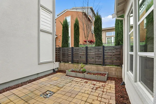 a view of front door of house with yard