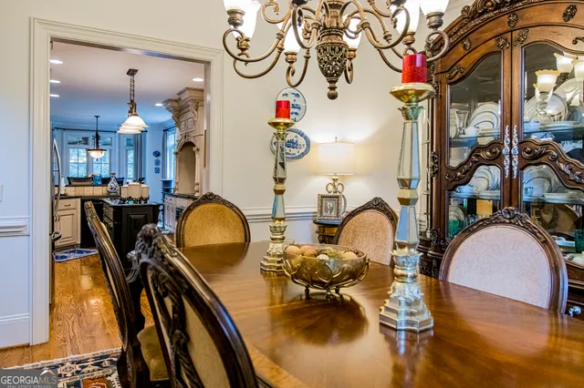 a large bathroom with a glass door shower and sink