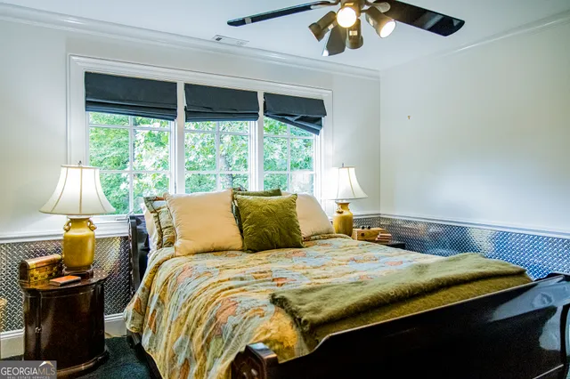 a kitchen with granite countertop stainless steel appliances and wooden cabinets